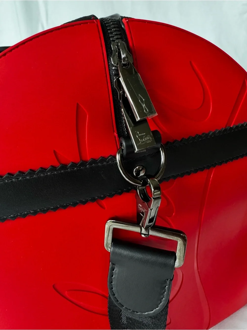 Christian Louboutin - Ruisbuddy - Duffle Bag - Grained Calf Leather & Rubber
